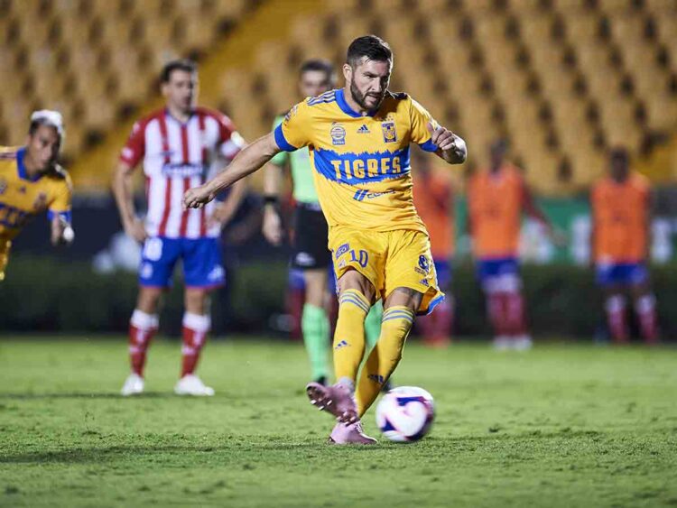 Tigres de la UANL golea 3-0 al Atlético San Luis