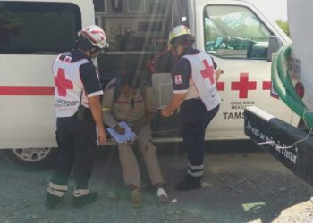 Motociclista se lesiona la participar en choque