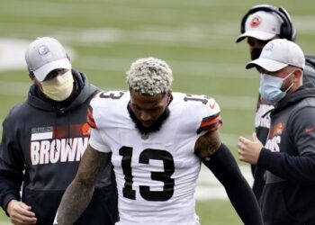 Odell Beckham Jr. se rompe el cruzado y queda fuera el resto de la temporada