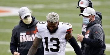 Odell Beckham Jr. se rompe el cruzado y queda fuera el resto de la temporada