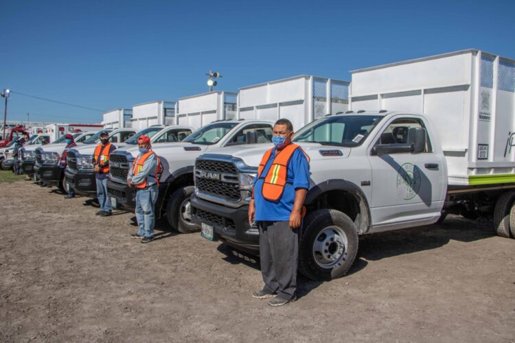 Llega al 90 % el restablecimiento del servicio de recolección de desechos en Matamoros