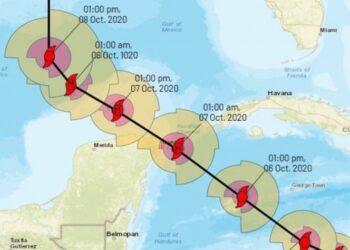 ‘Delta’ se convierte en huracán; península de Yucatán en alerta