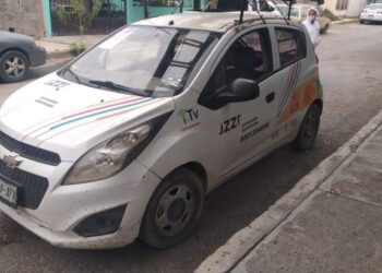 Causa choque empleado de Izzi