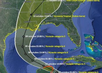 Alerta roja en el norte de Quintana Roo por llegada de ‘Delta’