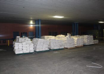 Confiscan 2.7 mdd en marihuana en el envío de inodoros