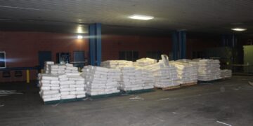 Confiscan 2.7 mdd en marihuana en el envío de inodoros