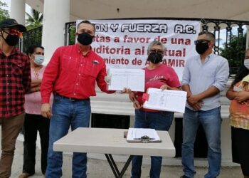 Exigen frenar corrupción de la panista Alma Laura Amparán en Altamira.