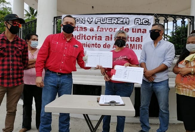 Exigen frenar corrupción de la panista Alma Laura Amparán en Altamira.