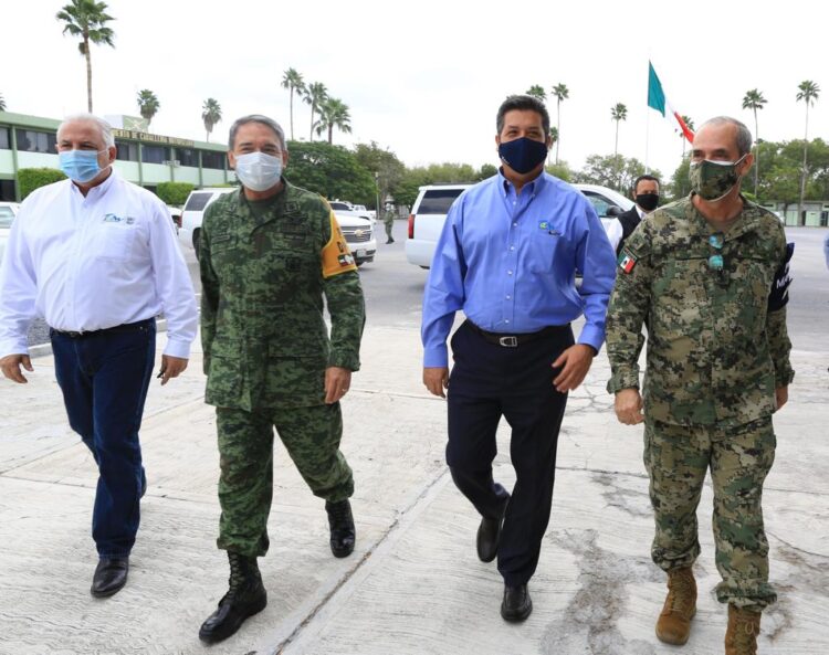 Reconocen labor de fuerzas armadas en la seguridad de Tamaulipas