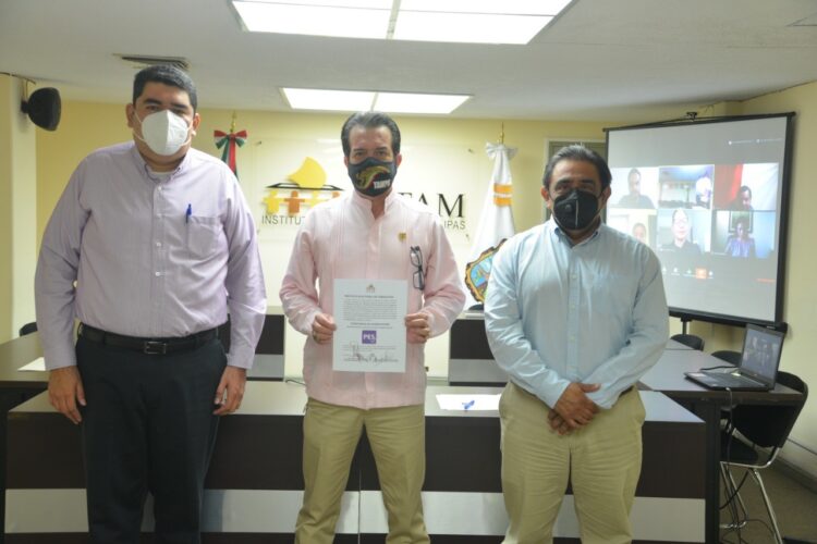 IETAM entrega constancias de acreditación a ochos Partidos para elección 2021