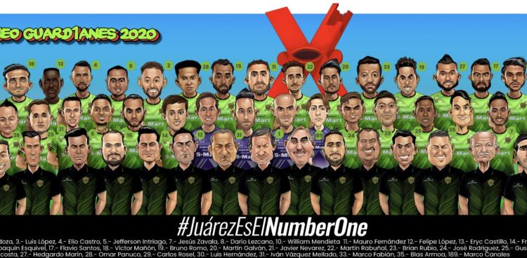 FC Juárez presenta la foto oficial del torneo Guardianes 2020
