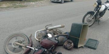 Repartidor de tortillas se lesiona en choque