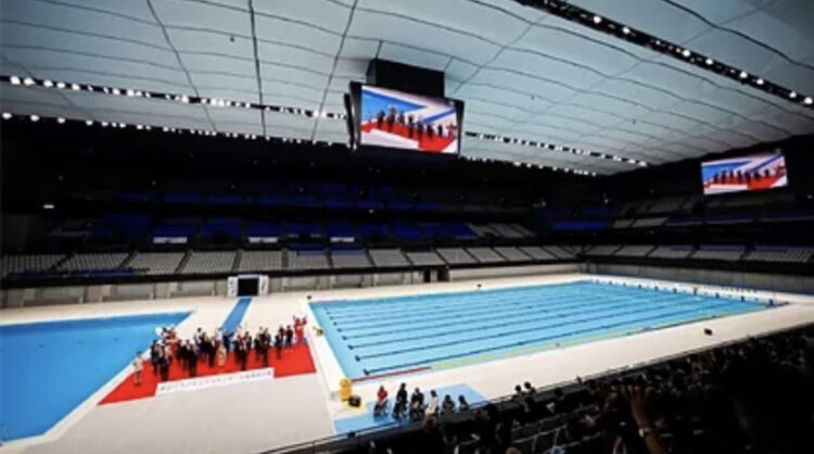 Tokyo 2020 inaugura el Centro Acuático