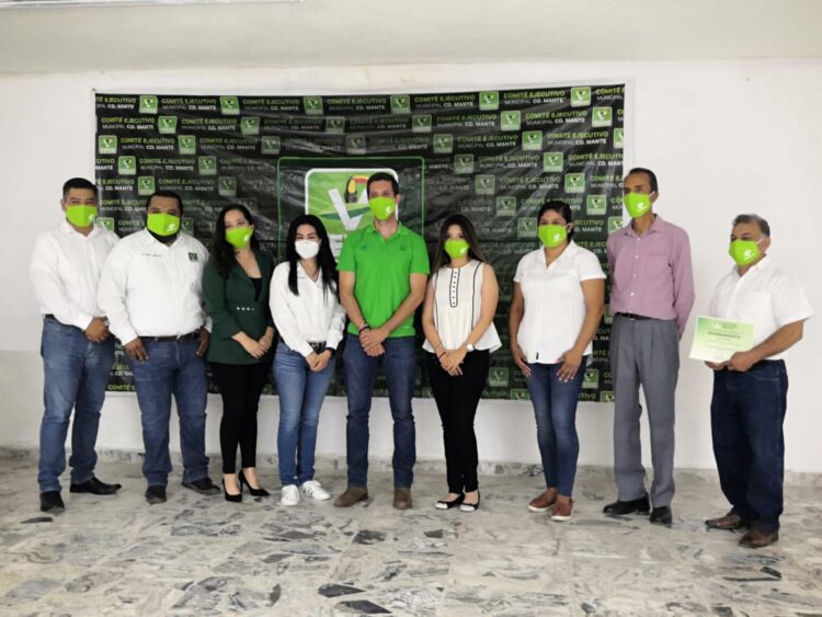 Instalan en El Mante comité del PVEM