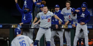 Los Dodgers siguen vivos en la serie tras vencer a los Braves en el juego 5
