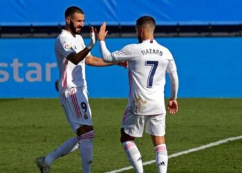 El Real Madrid golea al Huesca con gran actuación de Hazard y Benzema