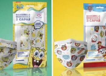 Descubre los nuevos cubrebocas lanzados por Nickelodeon