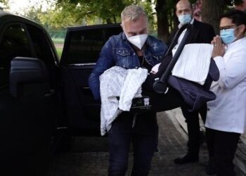 El millonario Gianluca Vacchi ya es papá