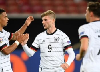Alemania remonta a Ucrania gracias a los goles de Werner y Sané