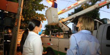 Rehabilitan 50 circuitos de alumbrado público