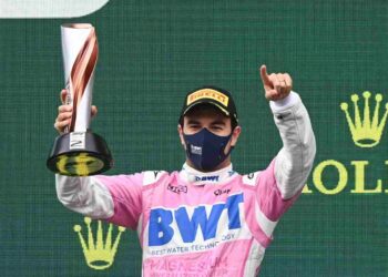 ‘Checo’ Pérez sube al podio en el Gran Premio de Turquía