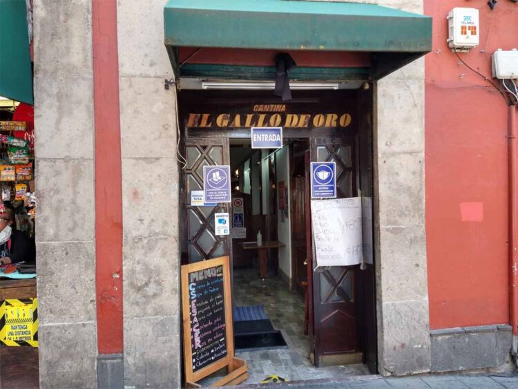 Pega Coronavirus a cantina El Gallo de Oro en Centro Histórico de CDM