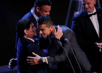 La emotiva despedida de Cristiano Ronaldo a Diego Armando Maradona