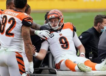 Joe Burrow estará fuera 12 meses: sufre rotura de ligamento y más daño en su rodilla