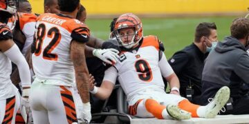 Joe Burrow estará fuera 12 meses: sufre rotura de ligamento y más daño en su rodilla