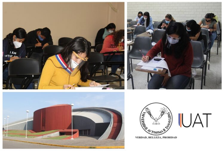 Presentan examen de ingreso en odontología y enfermería UAT zona sur