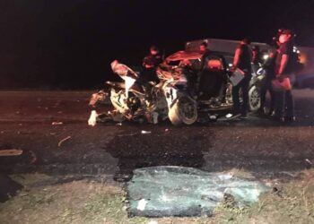 Dos muertos deja choque en carretera Victoria-Matamoros