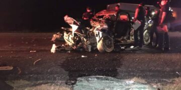 Dos muertos deja choque en carretera Victoria-Matamoros