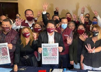 Augura Delgado triunfo de Morena en Nuevo León