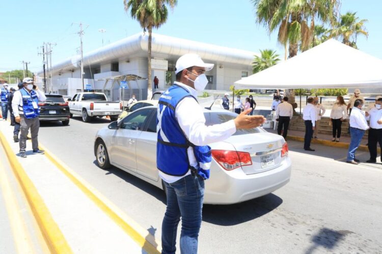 Intensifica Tamaulipas Operativo Sanitario-Covid en puentes internacionales