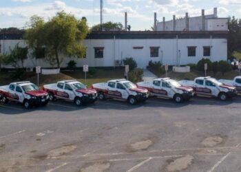 Entrega alcalde 10 patrullas para seguridad pública en Matamoros