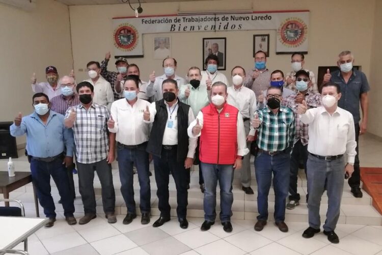 CTM lista para construir el triunfo del PRI en Nuevo Laredo