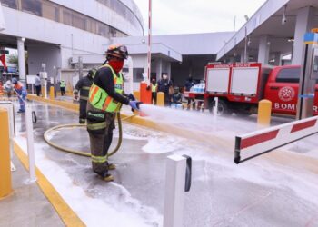 Desinfectará Ayuntamiento neolaredense CITEV y módulo del SAT