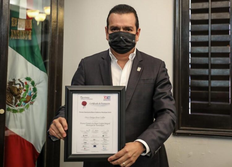 Recibe Nuevo Laredo Premio Nacional  por ser el mejor de Tamaulipas