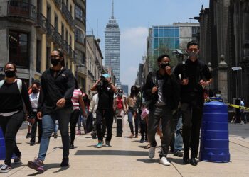 Llega México a 1,100,683 casos positivos del Coronavirus