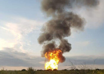 Se registra explosión de gasoducto de Pemex en Nuevo León