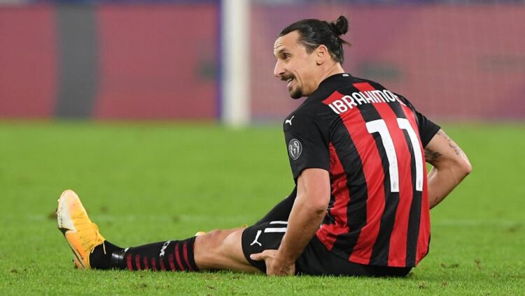 Ibrahimovic sufre una lesión en el bíceps femoral y podría estar un mes de baja