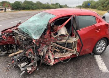 Muere empleado de la UAT en fatal choque