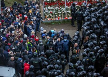 Más de 500 detenidos por protestas en Bielorrusia