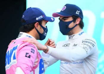 Checo Pérez sale tercero en Turquía