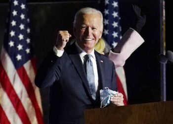 ‘Seré presidente de todos los estadunidenses’, dice Biden en festejo