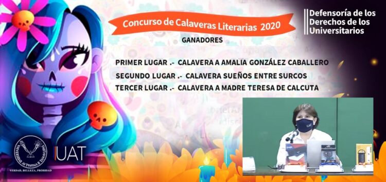 Realiza UAT con éxito el concurso de calaveras literarias
