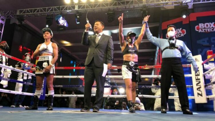 Jackie Nava se lleva la victoria por decisión unánime ante Marisol Corona
