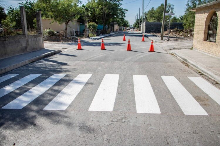 Concluye pavimentación de Av. Francisco Guerrero en Matamoros