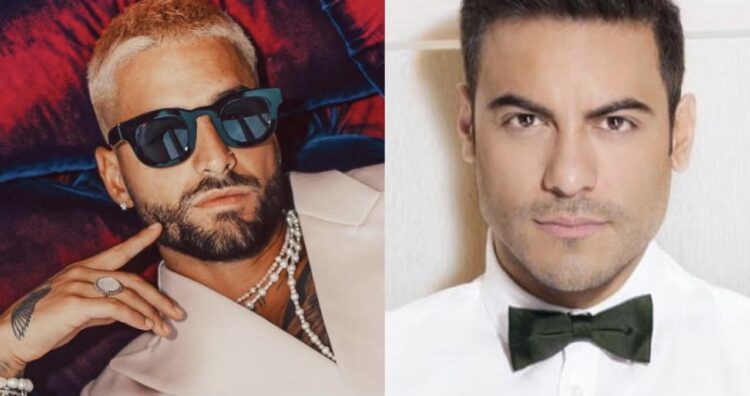 Carlos Rivera y Maluma se ponen románticos y ¡cantan juntos!