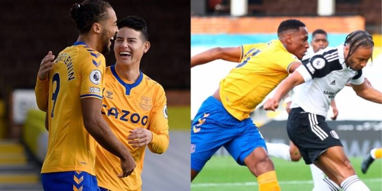 James Rodríguez y el Everton recuperan la sonrisa en una complicada visita al Fulham